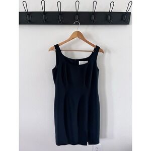 Hugo Buscati Silk Black Dress